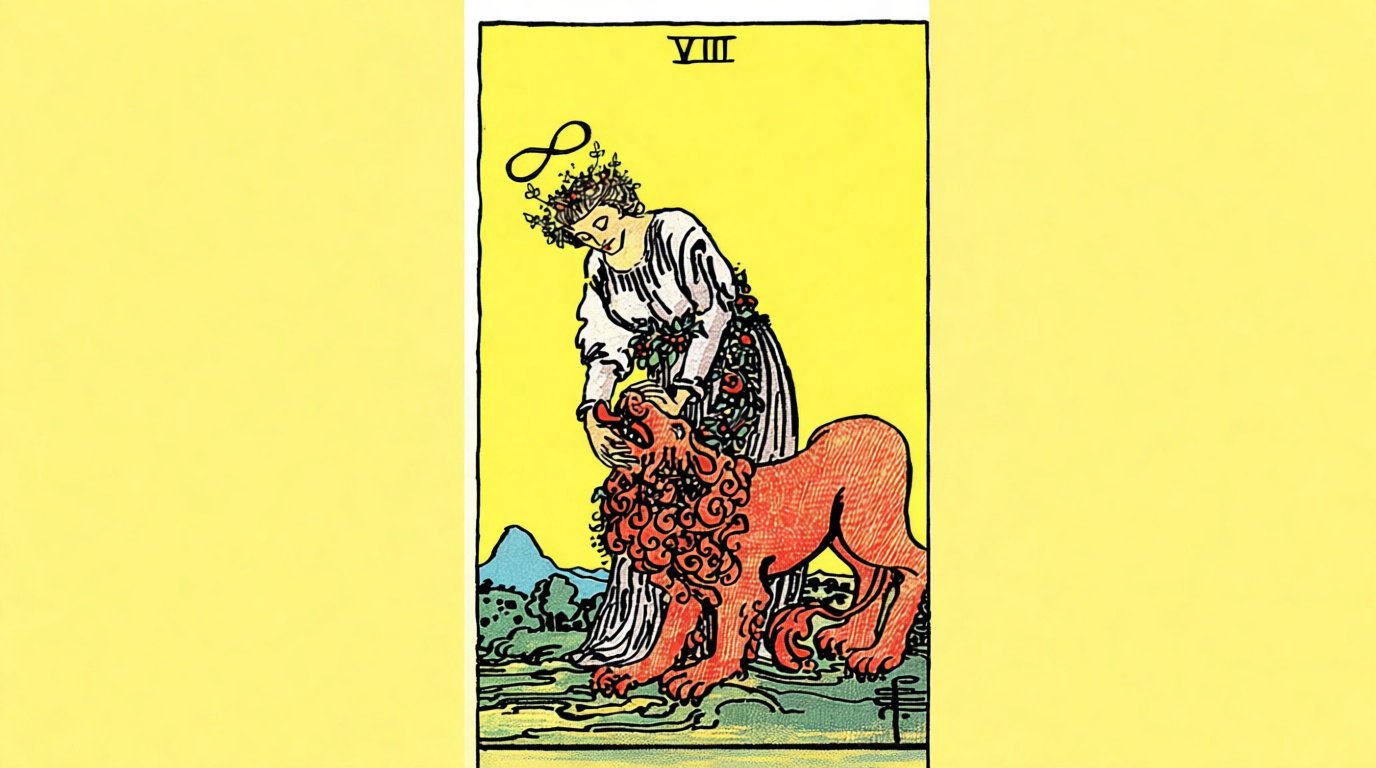 Tarot de la Force et chakras : une poussée d'énergie brute 🦁