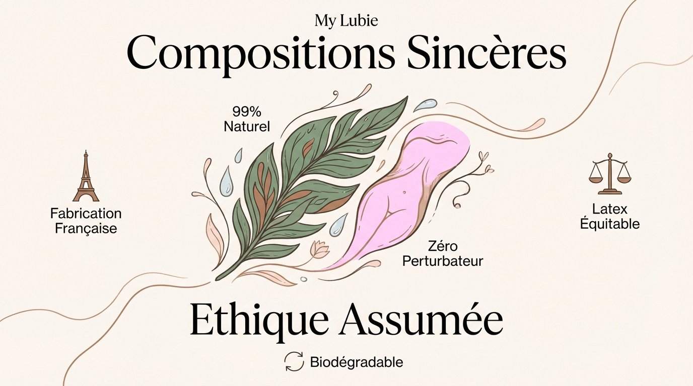 Produits My Lubie aux compositions naturelles et fabrication française éthique