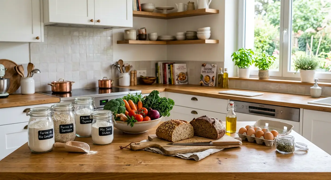 cuisine sans gluten guide complet avec farines alternatives et ingrédients naturels