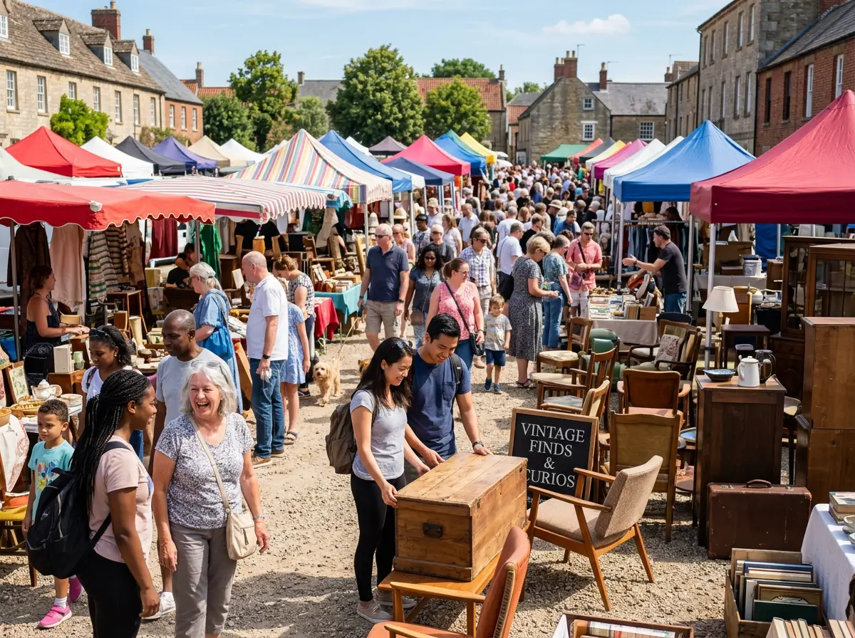 brocabrac vide-grenier brocante plein air France