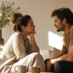 couple découvrant les 5 langages de lamour pour mieux communiquer