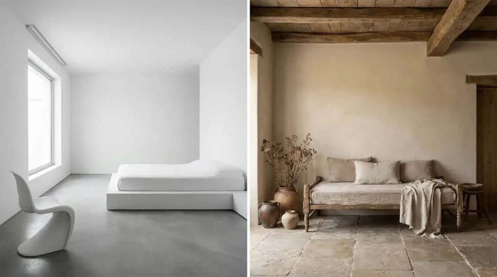 wabi sabi style vs minimalisme décoration intérieure japonaise