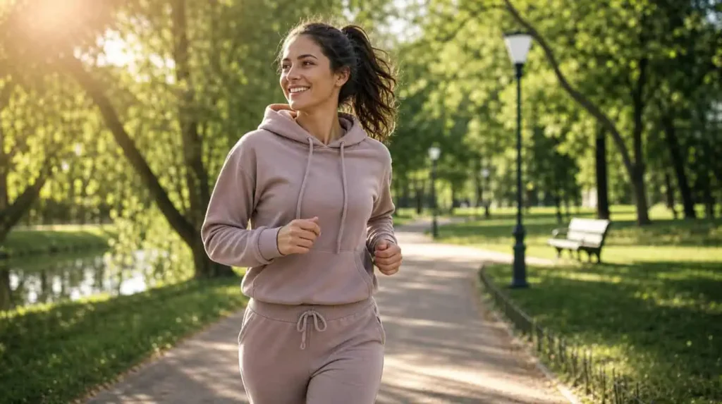 jogging de ville femme bien-être quotidien confort et style