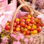 calories dans les tomates cerises fraîches au marché