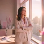 Personnalité chemin de vie 1 incarnée par une femme leader confiante