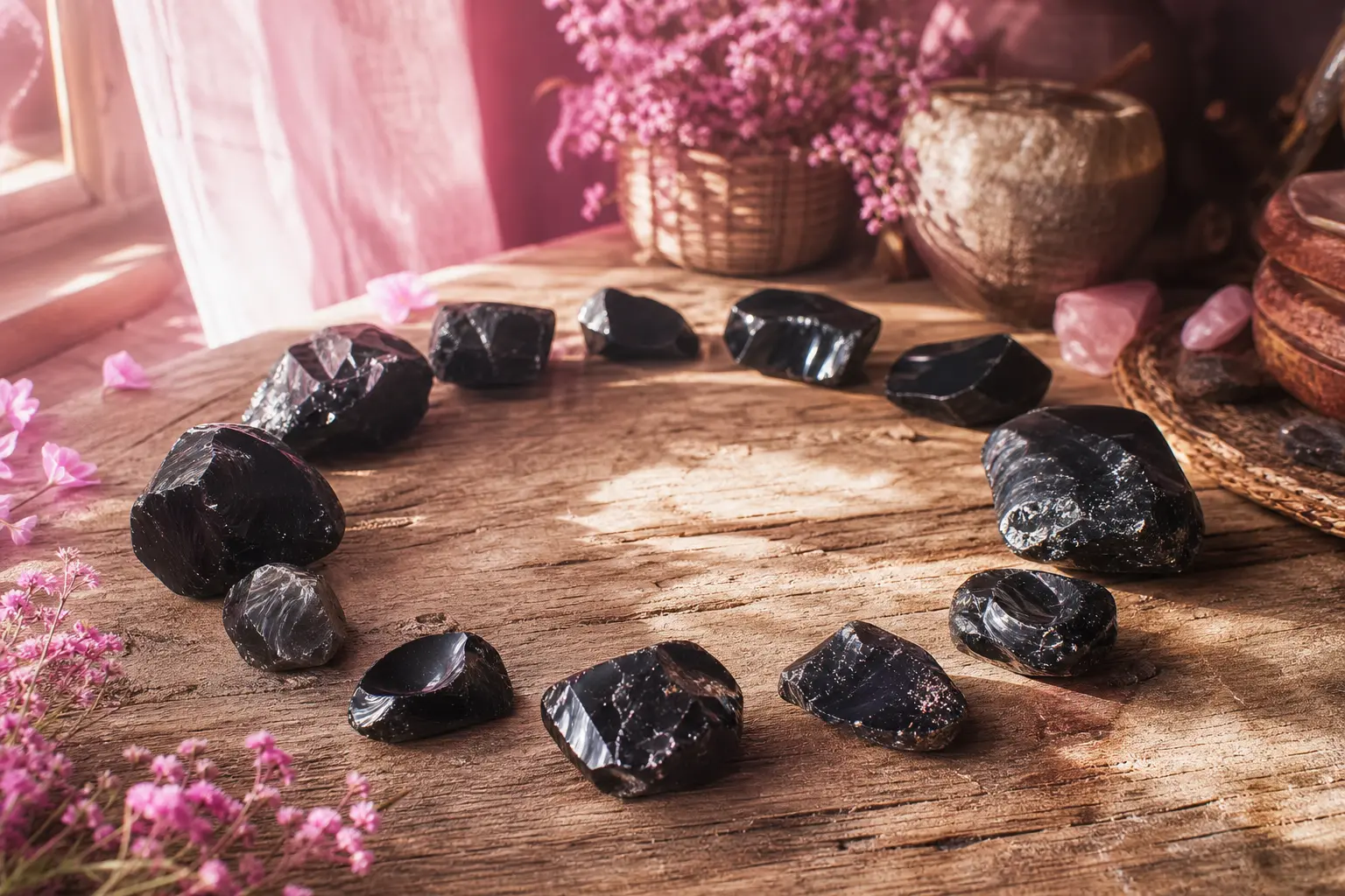 Vertus et bienfaits de l'obsidienne noire en lithothérapie