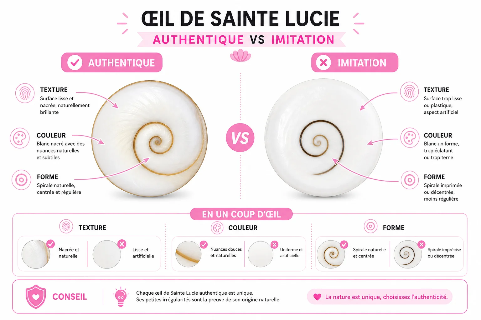 Vrai ou faux œil de Sainte Lucie : les critères critères pour reconnaître un vrai oeil de sainte lucie authentique