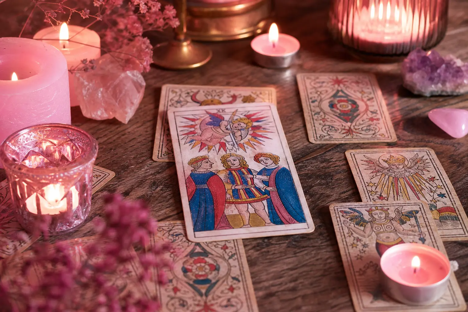 2h22 et l'arcane de l'Amoureux au tarot tarot de Marseille et arcane de l'Amoureux lié à 2h22 signification